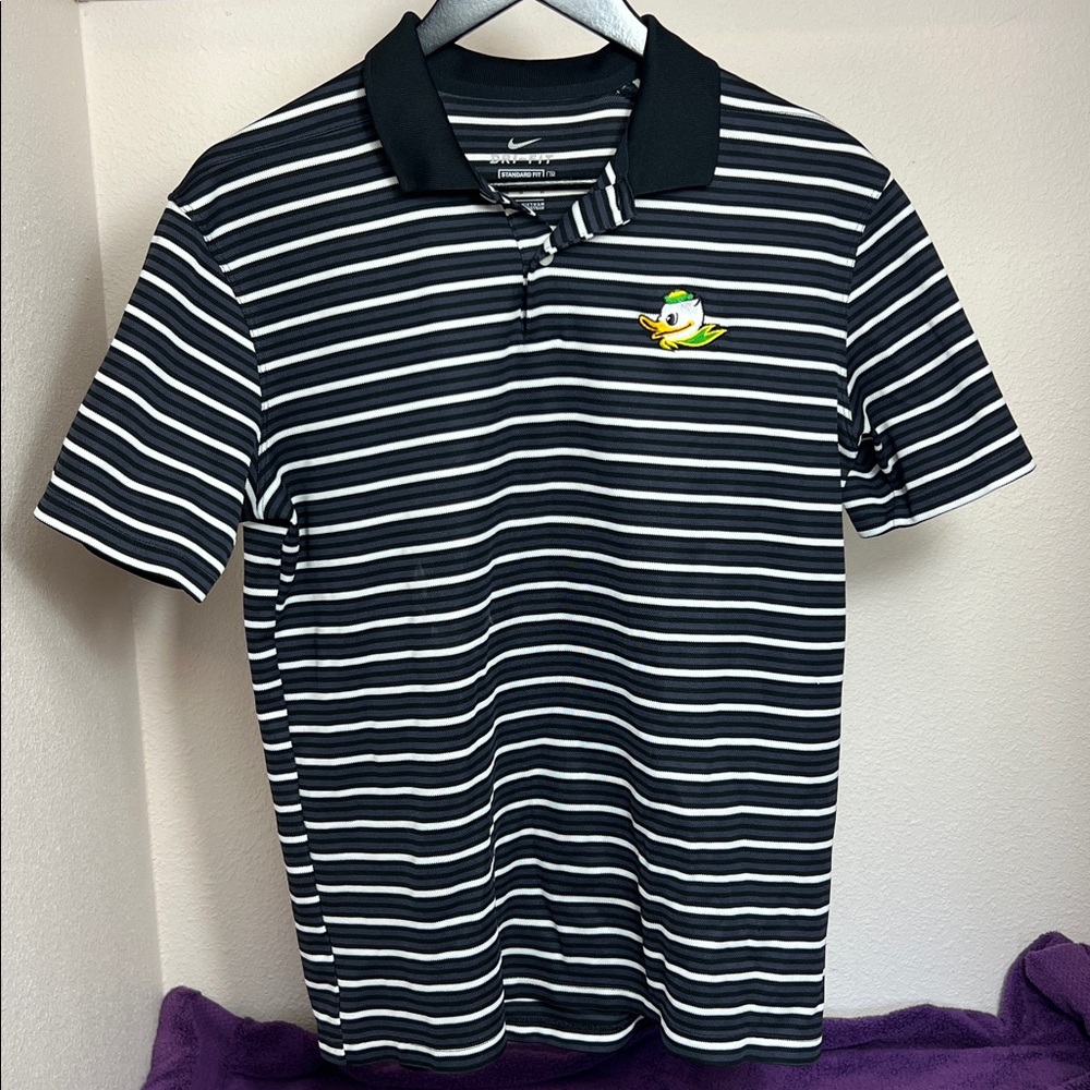 Nike University of Oregon Ducks Dri-fit Golf Shirt